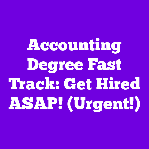 Accounting Degree Fast Track: Get Hired ASAP! (Urgent!)