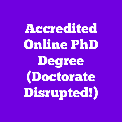 Accredited Online PhD Degree (Doctorate Disrupted!)