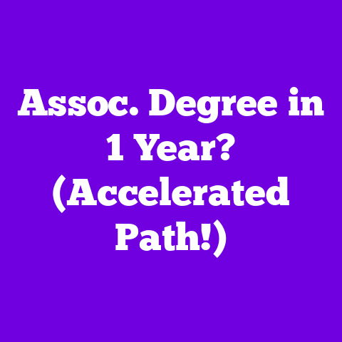 Assoc. Degree in 1 Year? (Accelerated Path!)