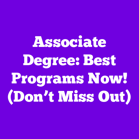 Associate Degree: Best Programs Now! (Don’t Miss Out)