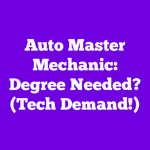Auto Master Mechanic: Degree Needed? (Tech Demand!)