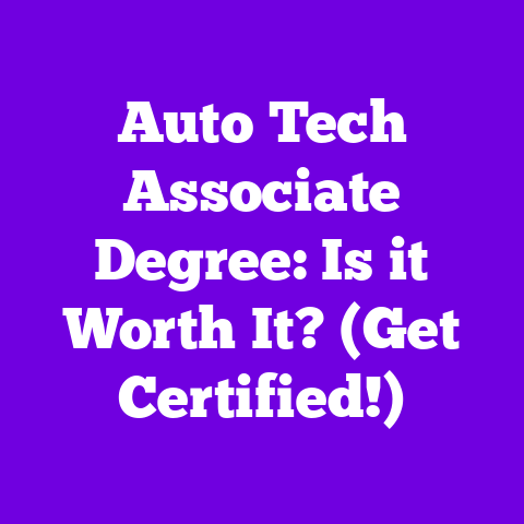 Auto Tech Associate Degree: Is it Worth It? (Get Certified!)