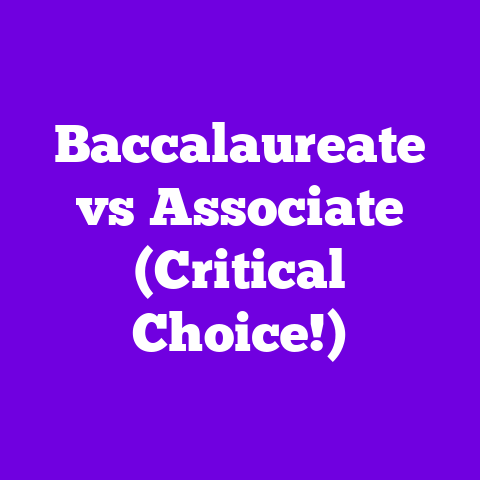 Baccalaureate vs Associate (Critical Choice!)