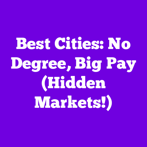 Best Cities: No Degree, Big Pay (Hidden Markets!)