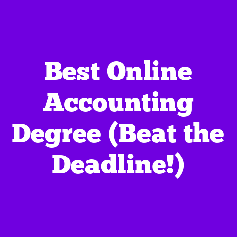 Best Online Accounting Degree (Beat the Deadline!)