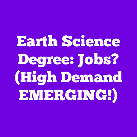 Earth Science Degree: Jobs? (High Demand EMERGING!)