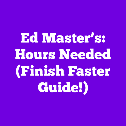 Ed Master’s: Hours Needed (Finish Faster Guide!)