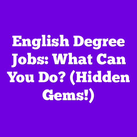 English Degree Jobs: What Can You Do? (Hidden Gems!)