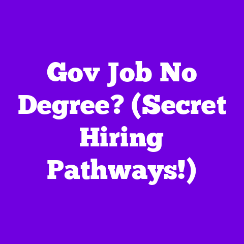 Gov Job No Degree? (Secret Hiring Pathways!)