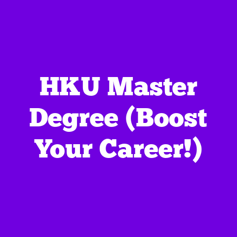 HKU Master Degree (Boost Your Career!)