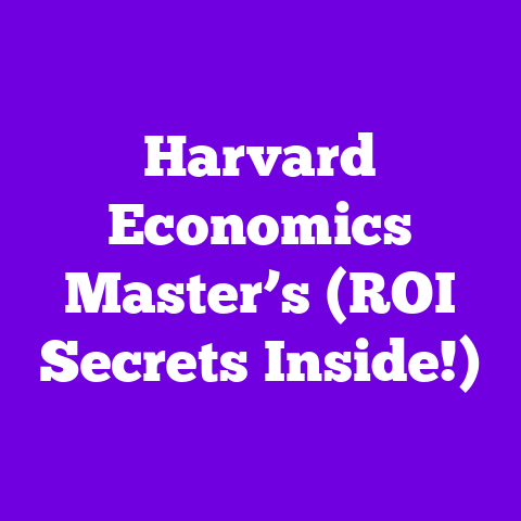 Harvard Economics Master’s (ROI Secrets Inside!)