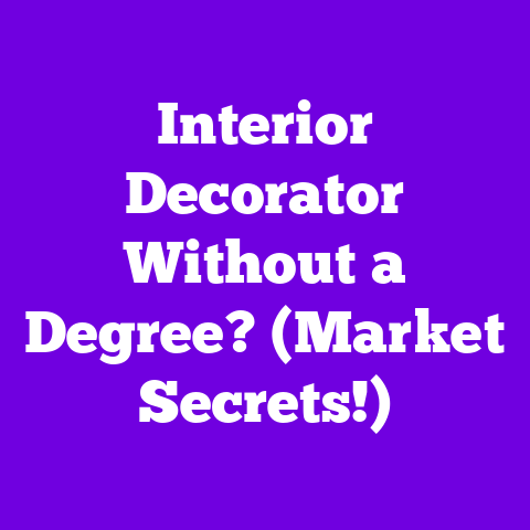 Interior Decorator Without a Degree? (Market Secrets!)