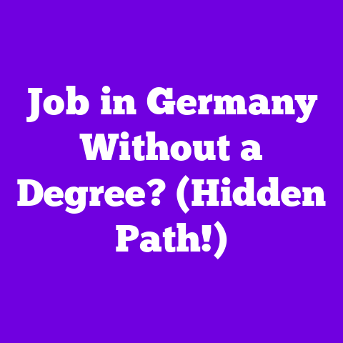 Job in Germany Without a Degree? (Hidden Path!)