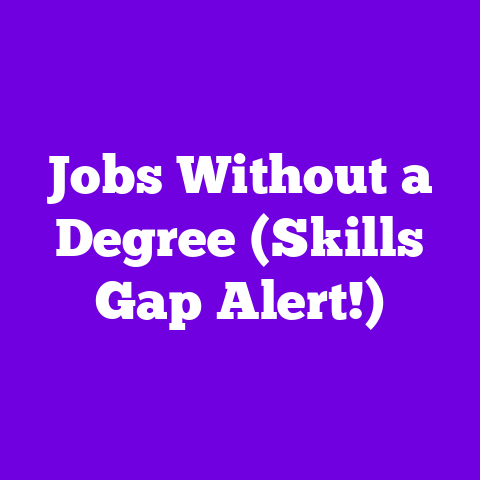 Jobs Without a Degree (Skills Gap Alert!)