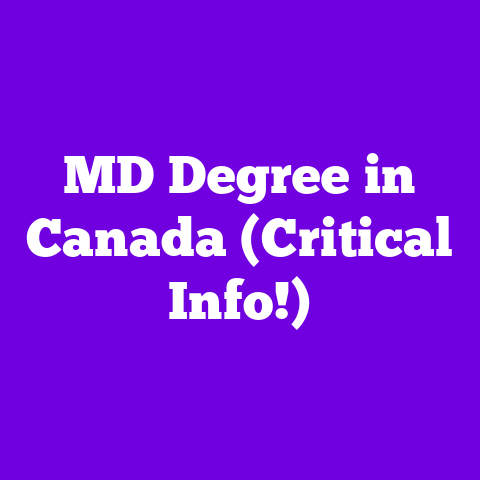 MD Degree in Canada (Critical Info!)
