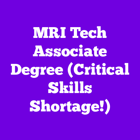 MRI Tech Associate Degree (Critical Skills Shortage!)