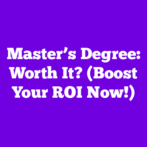 Master’s Degree: Worth It? (Boost Your ROI Now!)