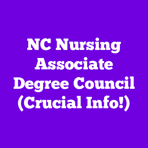 NC Nursing Associate Degree Council (Crucial Info!)