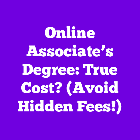Online Associate’s Degree: True Cost? (Avoid Hidden Fees!)