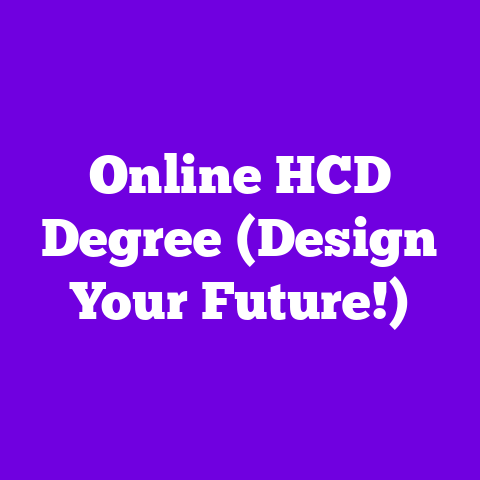 Online HCD Degree (Design Your Future!)