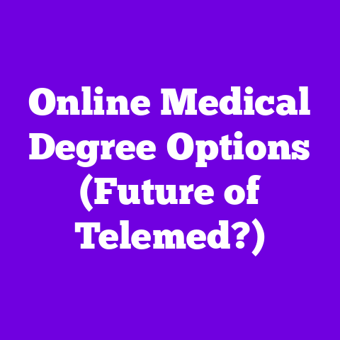 Online Medical Degree Options (Future of Telemed?)