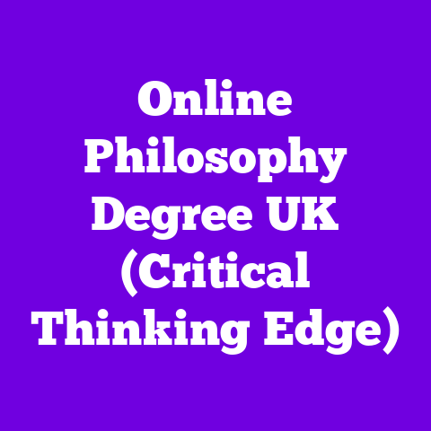 Online Philosophy Degree UK (Critical Thinking Edge)