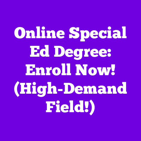 Online Special Ed Degree: Enroll Now! (High-Demand Field!)