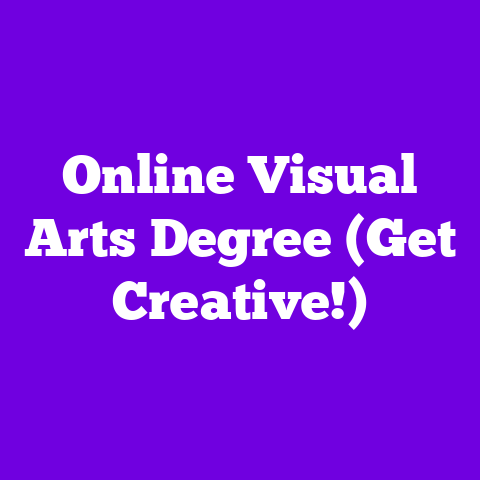 Online Visual Arts Degree (Get Creative!)