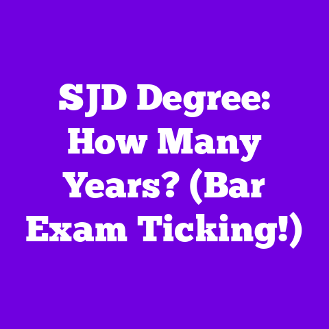 SJD Degree: How Many Years? (Bar Exam Ticking!)