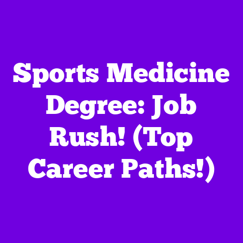 Sports Medicine Degree: Job Rush! (Top Career Paths!)
