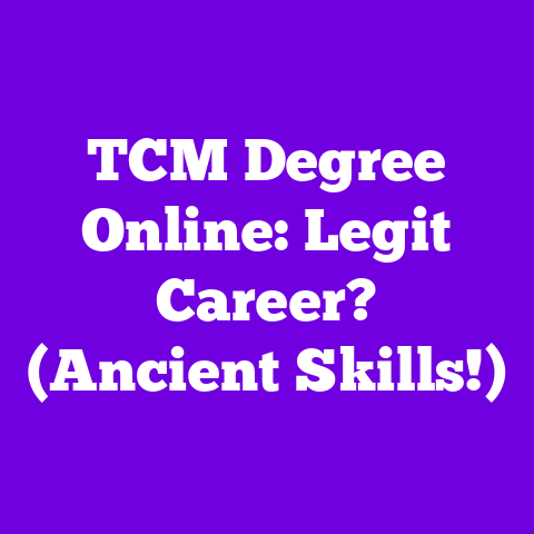 TCM Degree Online: Legit Career? (Ancient Skills!)