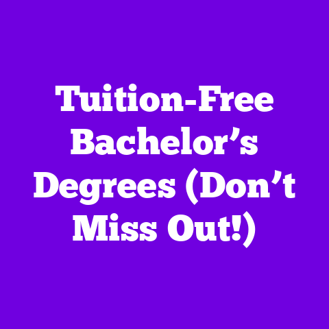 Tuition-Free Bachelor’s Degrees (Don’t Miss Out!)