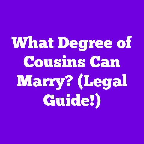 What Degree of Cousins Can Marry? (Legal Guide!)