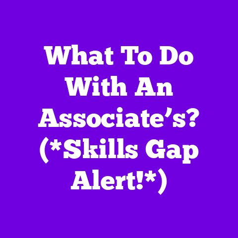 What To Do With An Associate’s? (*Skills Gap Alert!*)