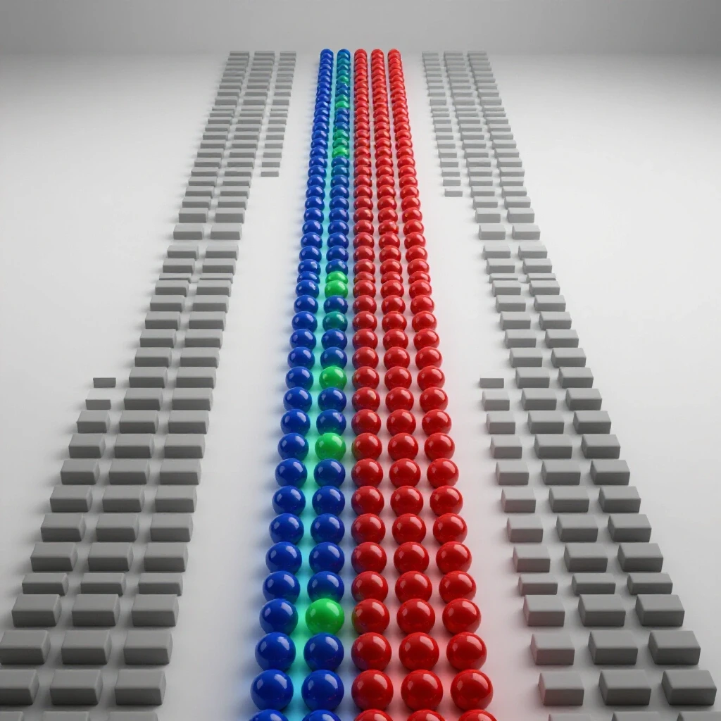Split scene showing glowing colorful milestones on one path and a faded, uncertain path without markers, symbolizing clarity versus uncertainty in learning records.